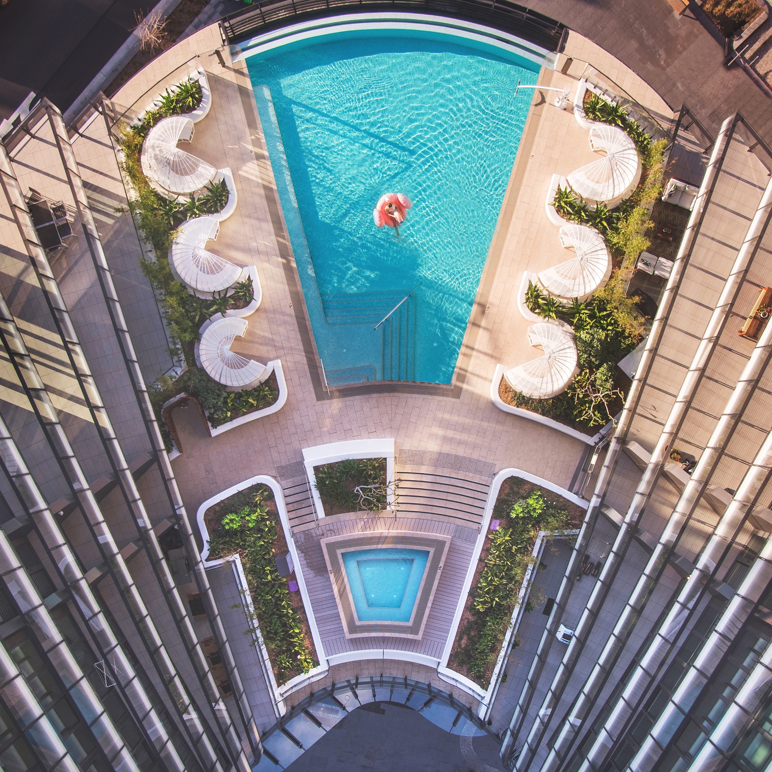 Pool at SKYE Suites Green Square