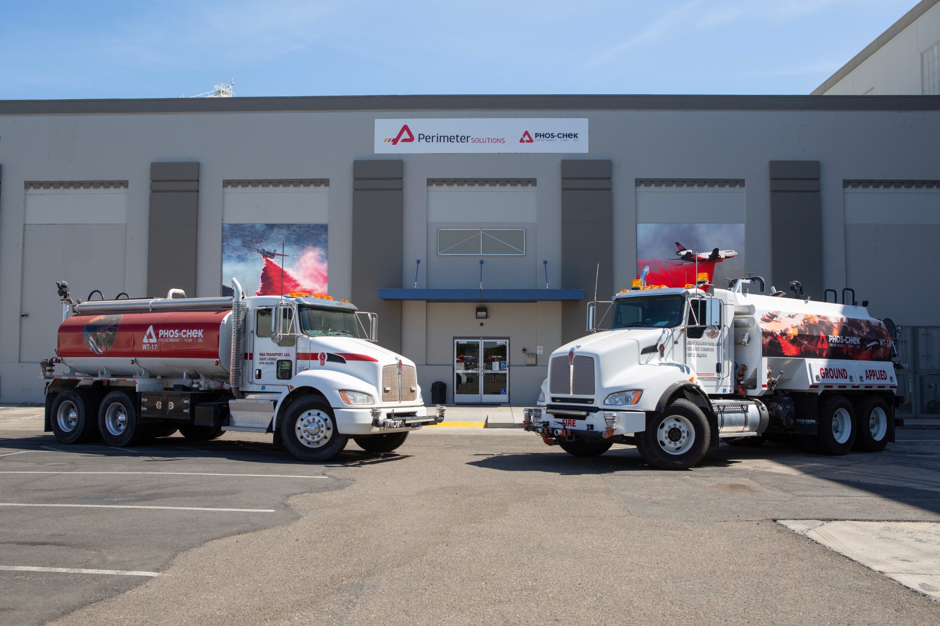 Perimeter Solutions will produce three of its most used PHOS-CHEK® fire retardants at the new McClellan facility for use in aerial and ground applications.