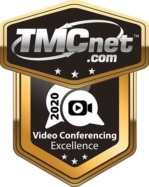 TMCnet 2020 Video Conferencing Excellence Award Logo