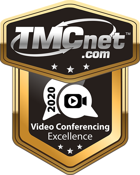 TMCnet 2020 Video Conferencing Excellence Award Logo
