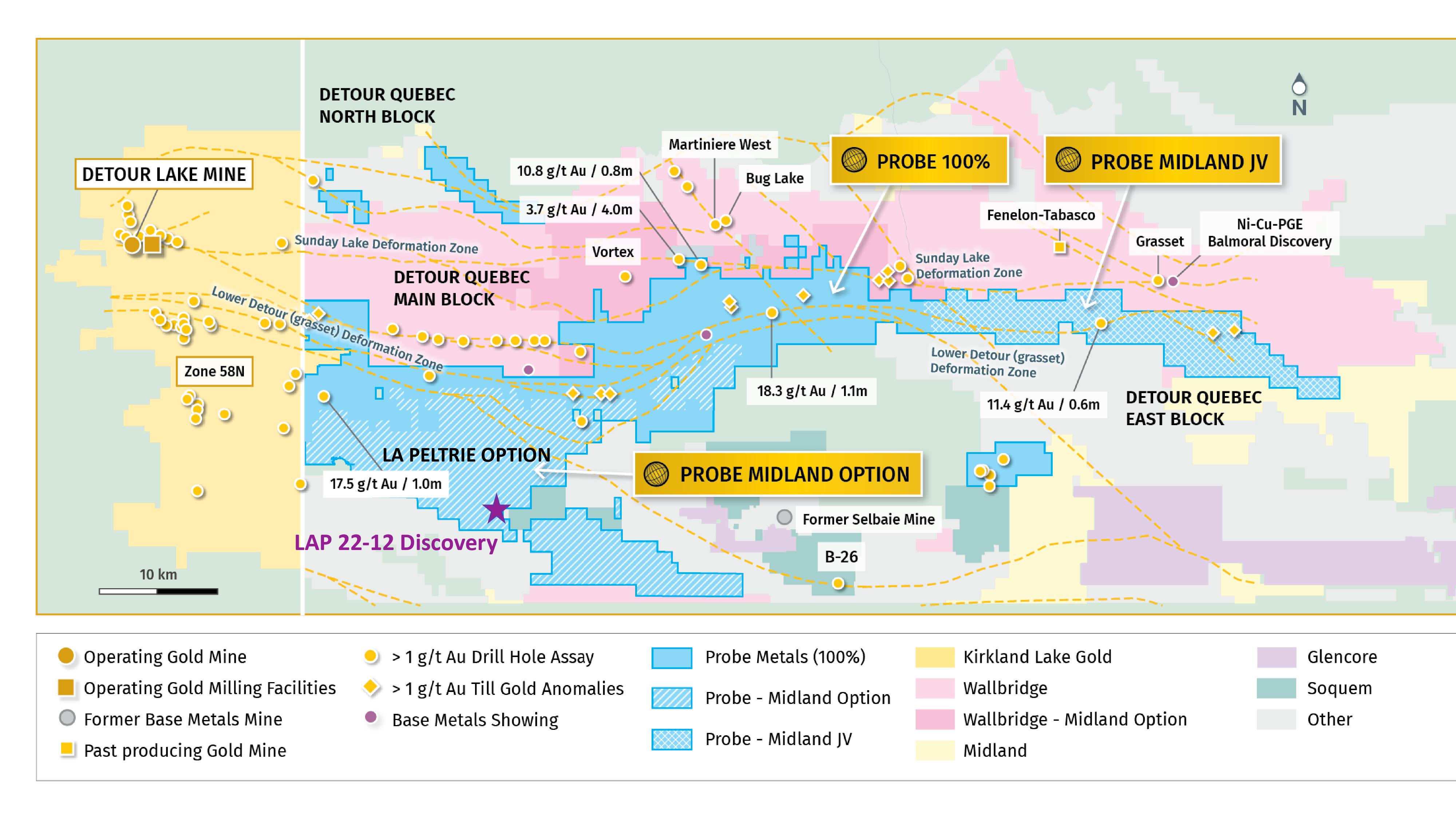 Figure 1 Probe Detour Surface Map Final