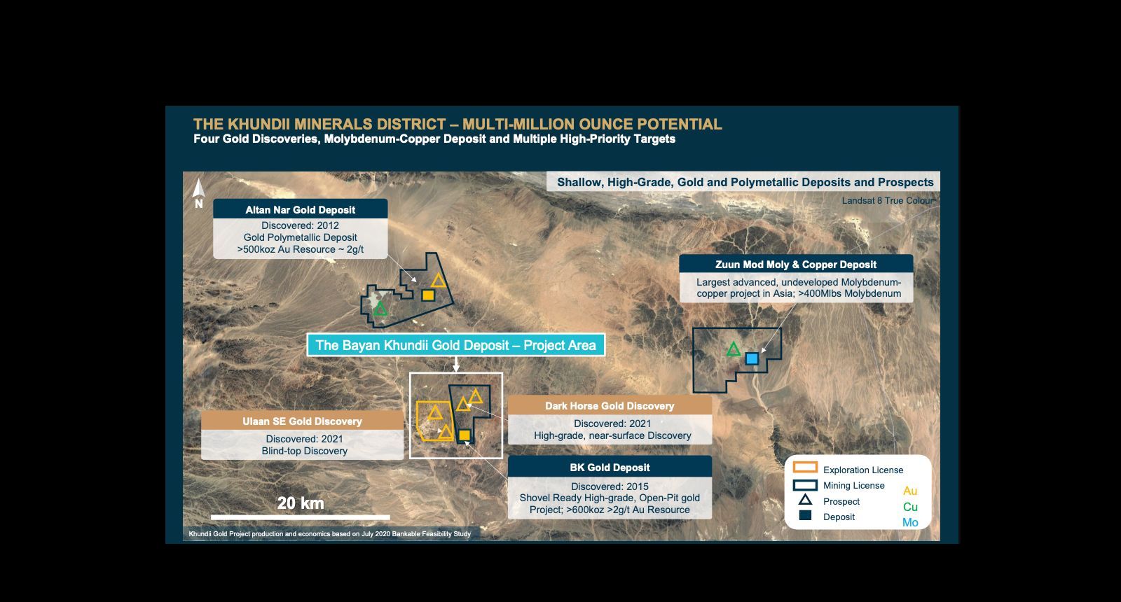 Four Gold Discoveries, Molybdenum-Copper Deposit and Multiple High-Priority Targets