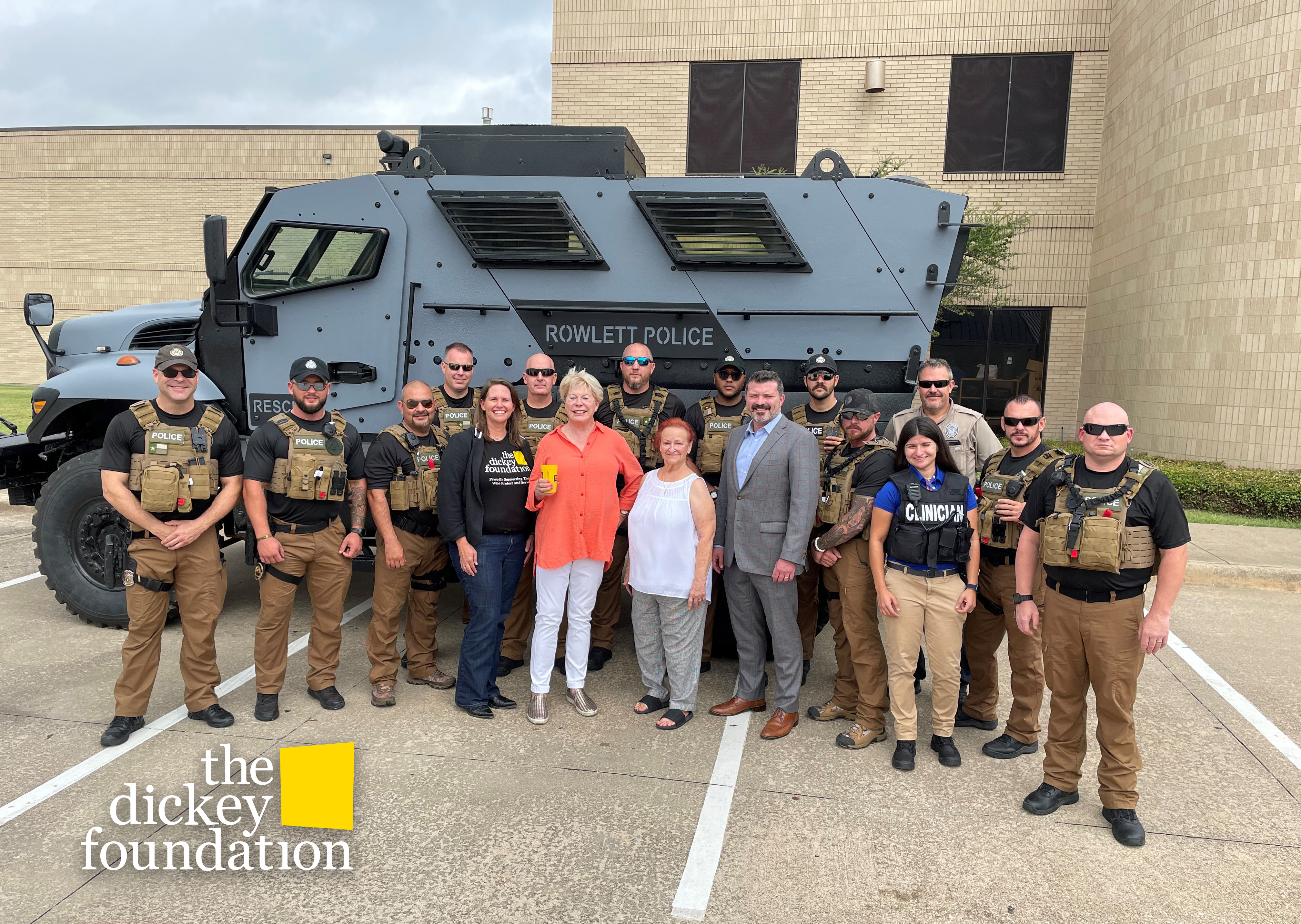 The Dickey Foundation Donates to Louisiana First Responders