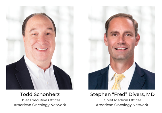 AON Leaders Todd Schonherz and Stephen "Fred" Divers, MD
