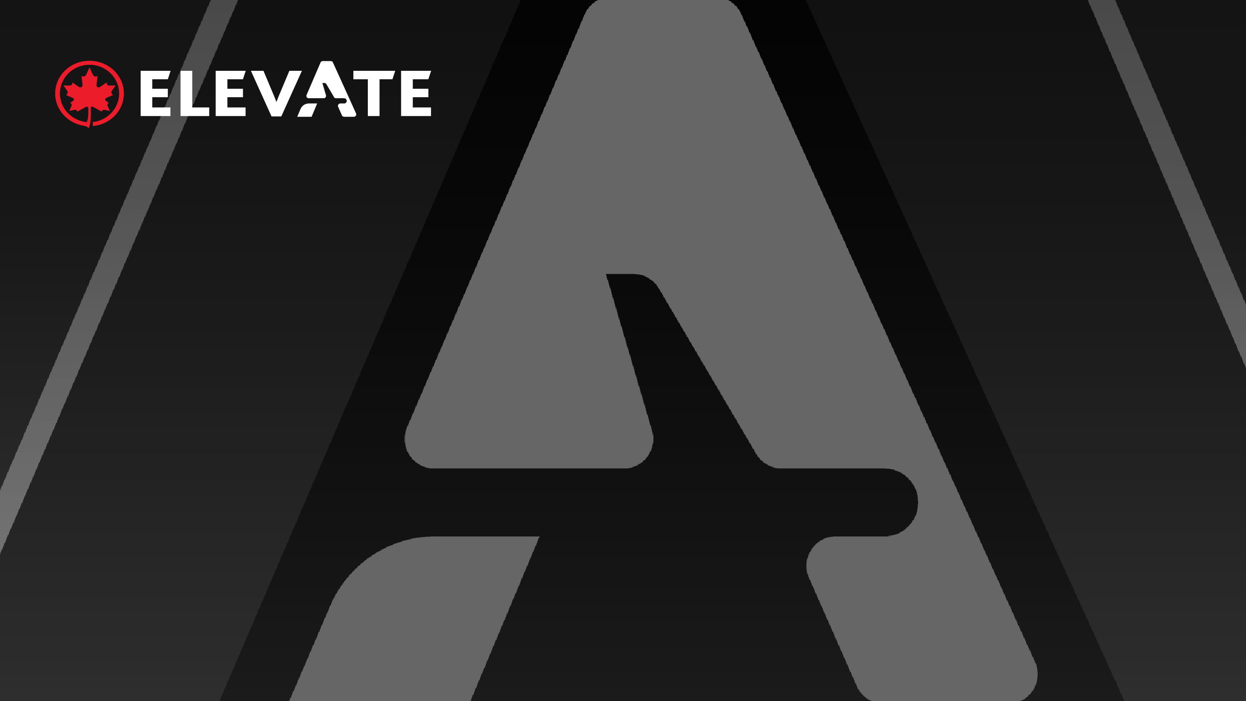 Created in response to employee feedback, Elevate was designed to help establish a shared foundation for leadership across Air Canada. 