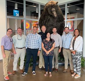 Leaders from Ducks Unlimited visit Discovery Park of America to develop final plans for the opening of “Duck, Duck, Goose: Waterfowl of the Mississippi Flyway”