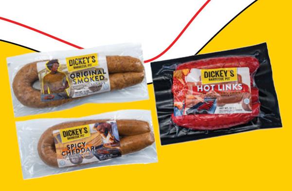 Dickey's Launches new Sausage Packaging at Brookshire's