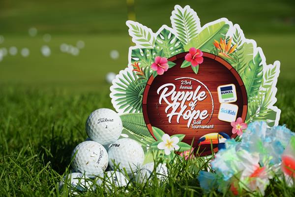 2023 Bunzl Ripple of Hope Charity Golf Tournament_Signage