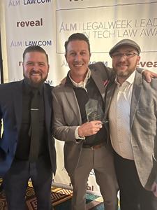UnitedLex celebrates its award win at Legalweek.