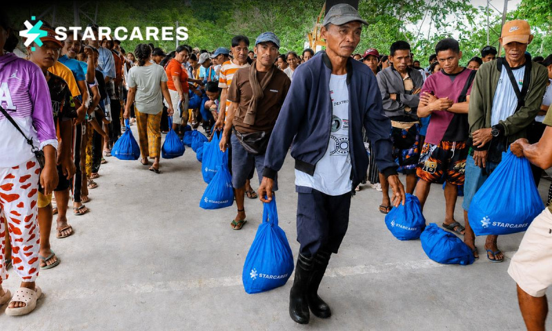 STARTRADER Delivers Emergency Relief to 300 Earthquake-Affected Families in the Philippines