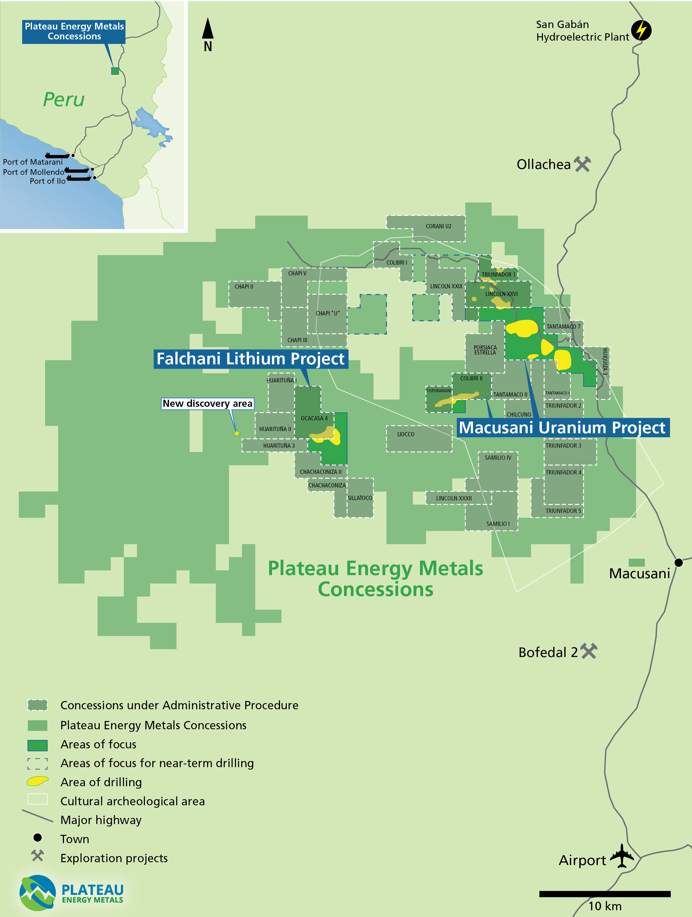 Plateau concessions with administrative claims