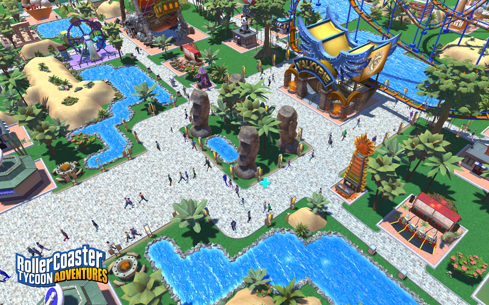 RollerCoaster Tycoon Adventures Review · Accessible theme park fun