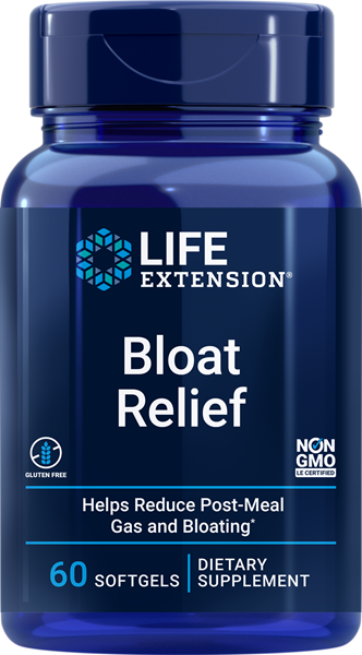 Life Extension's new Bloat Relief formula helps reduce post meal gas and bloating. Learn more at https://www.lifeextension.com/BloatRelief.