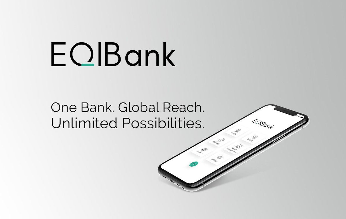 EQIBank's network covers 180 countries and territories, including the offshore financial centres of Bermuda, British Virgin Islands, Cayman Islands, Hong Kong, Ireland, Luxembourg, Netherlands, Singapore, and our world at large. We strive to be where the future is, connecting customers to the opportunities of today with premiere digital banking. We enable business to thrive and people to fulfill their hopes and dreams. EQIBank has a growing reputation for applying a personal touch to digital private and commercial banking.