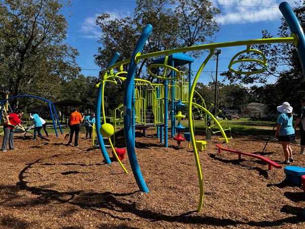 New playground opens at Walsh Park 