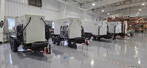 The Xos Hub production facility in Tennessee where the new 2.5MWh Xos Hub will be manufactured. 