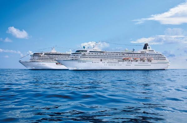 Crystal Symphony and Crystal Serenity