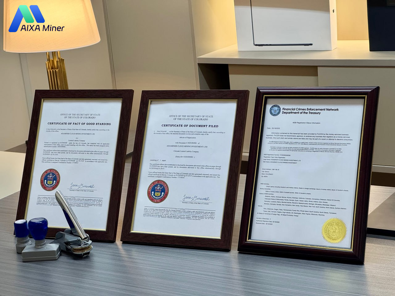AIXA Miner Achieves U.S. Regulatory Approval for Secure Cloud Mining Services