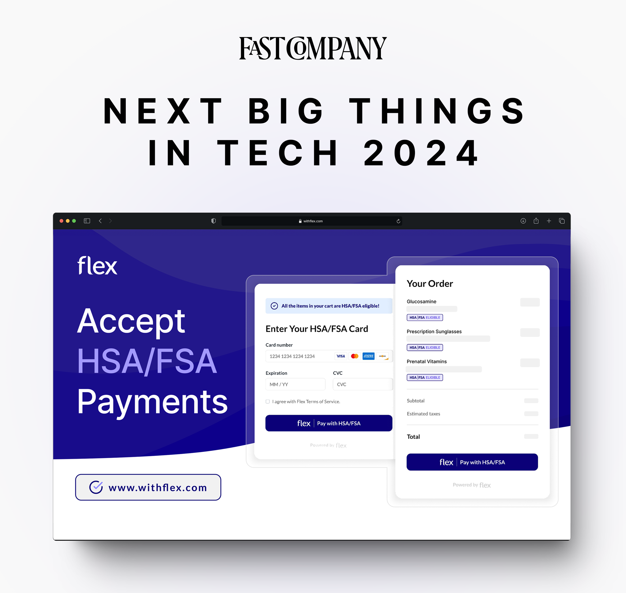 Flex Named to Fast Company’s Fourth Annual List of the Next Big Things in Tech thumbnail