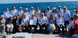 World Leaders celebrate new Ecuador MPA