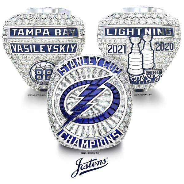 Jostens 2021 Tampa Bay Lightning Championship Ring