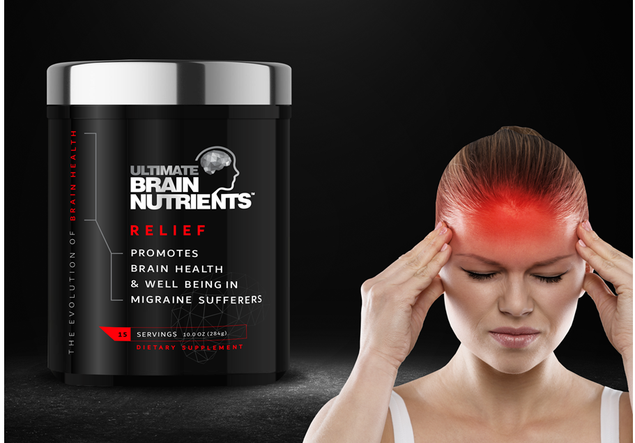 UBN RELIEF™ is clinically proven to provide some relief from symptoms often related to migraine headaches.