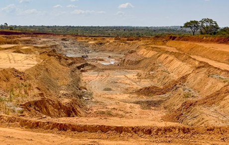 The Buckreef Gold Mine oxide starter pit during Q3 2023
