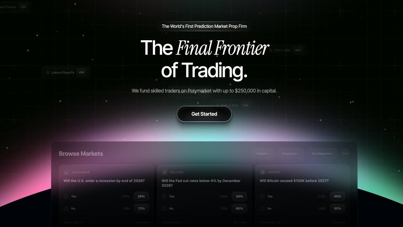 PropMarket Launches as the First Prop Firm Built for Prediction Markets