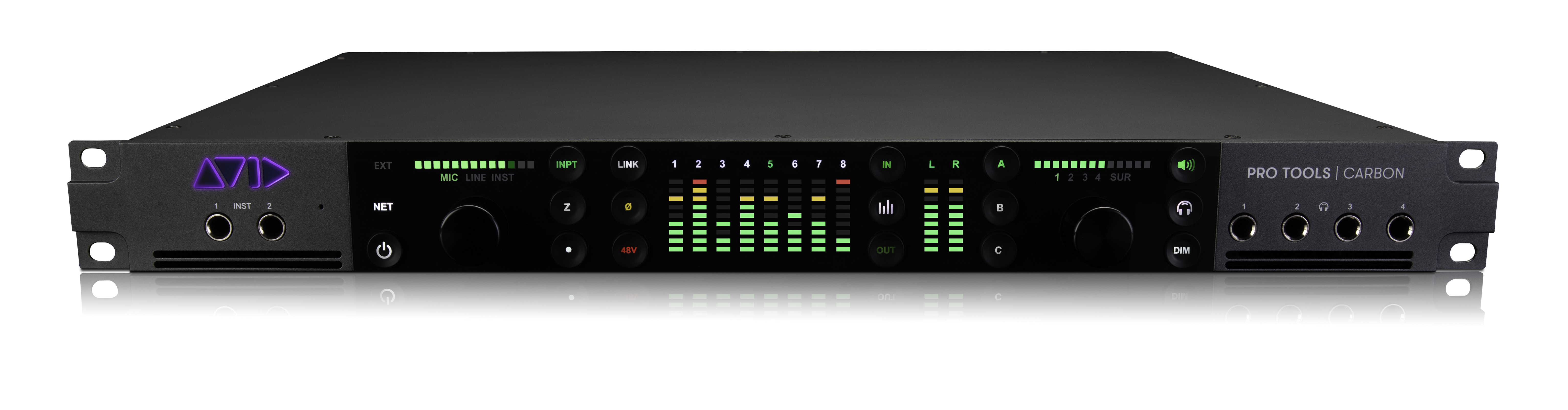Pro Tools | Carbon brings powerful HDX DSP technology to individual artists, bands and producers for the fastest, smoothest and most inspiring recording experience