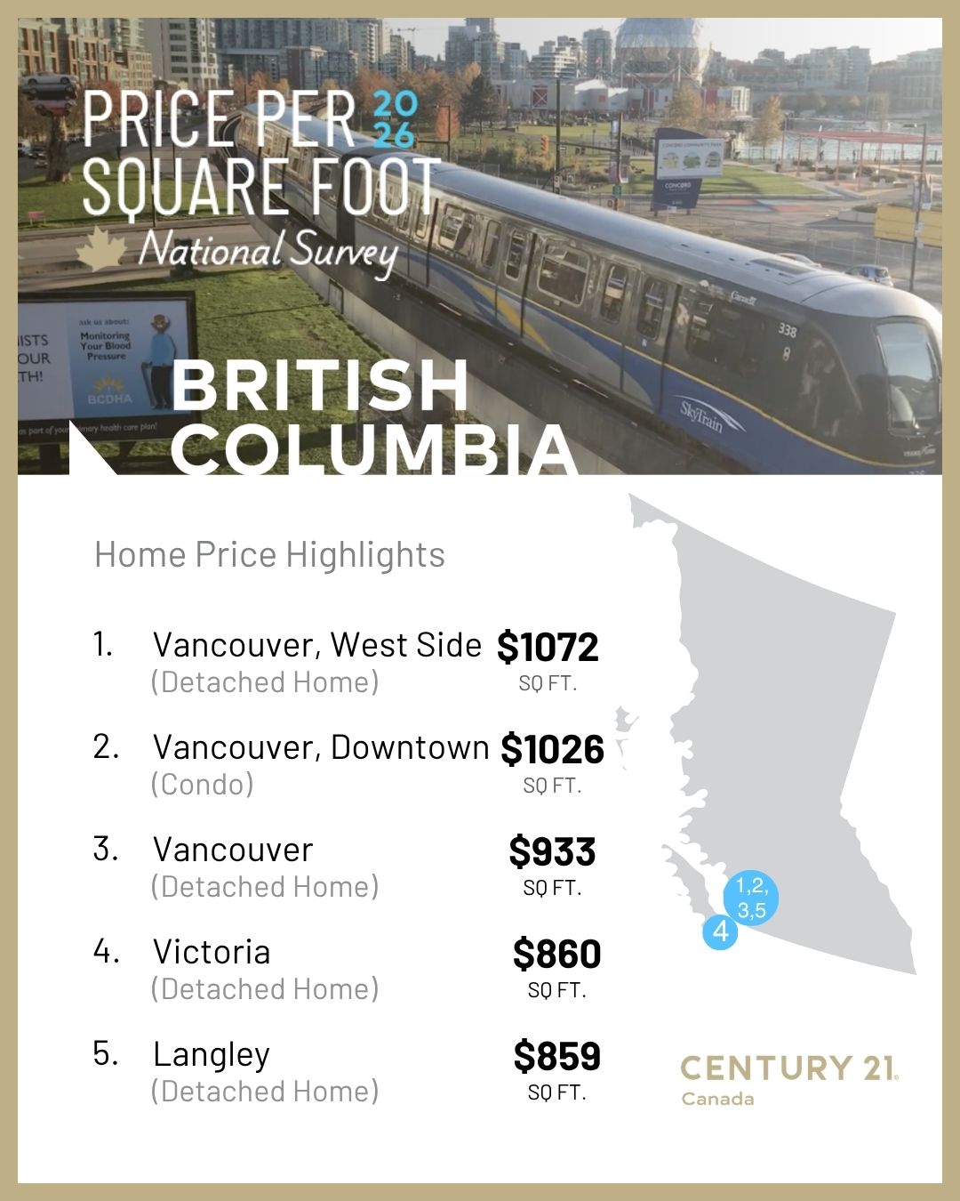 Century 21 Canada British Columbia PPSF 2026