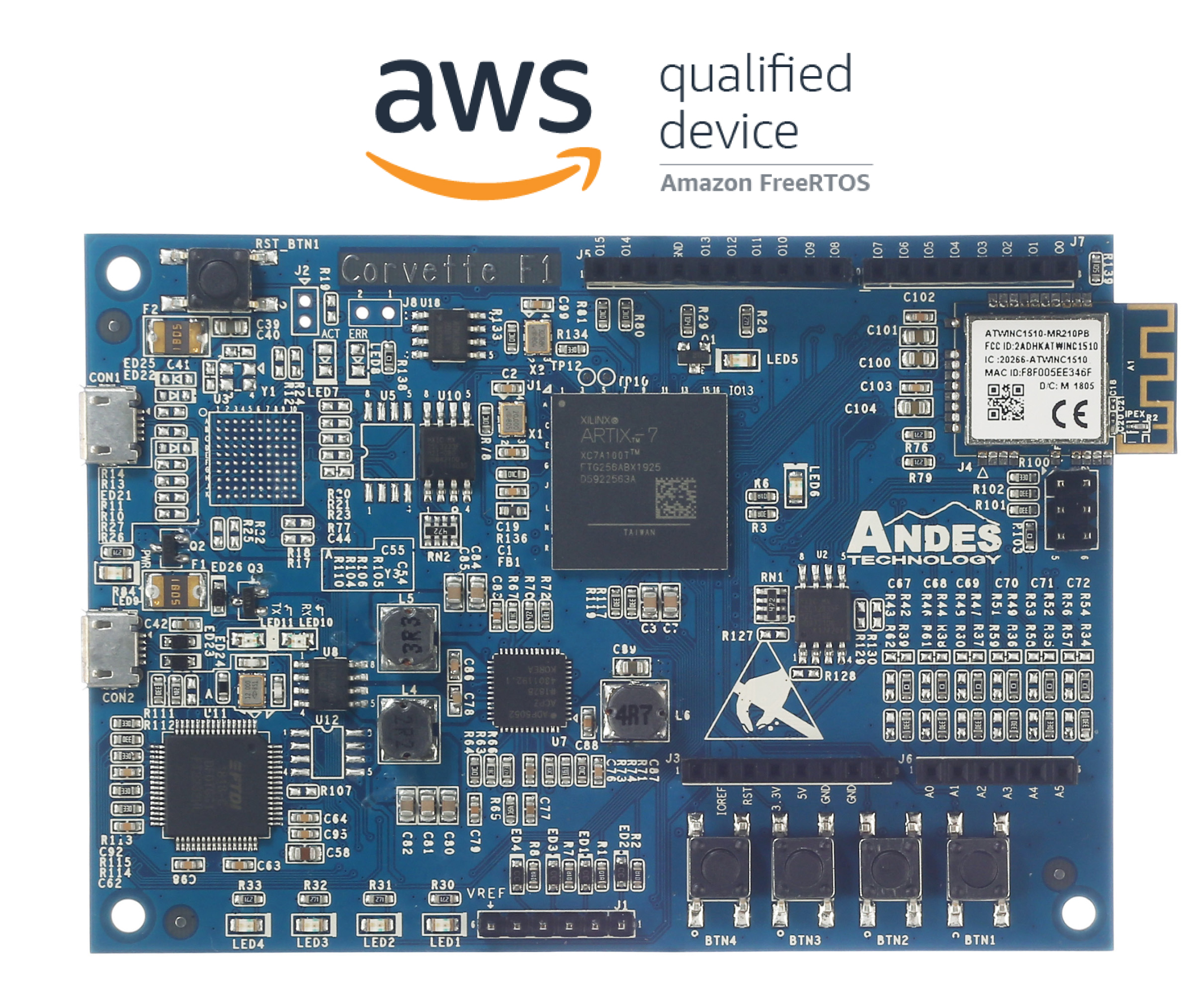 Amazon FreeRTOS, Arduino-compatible