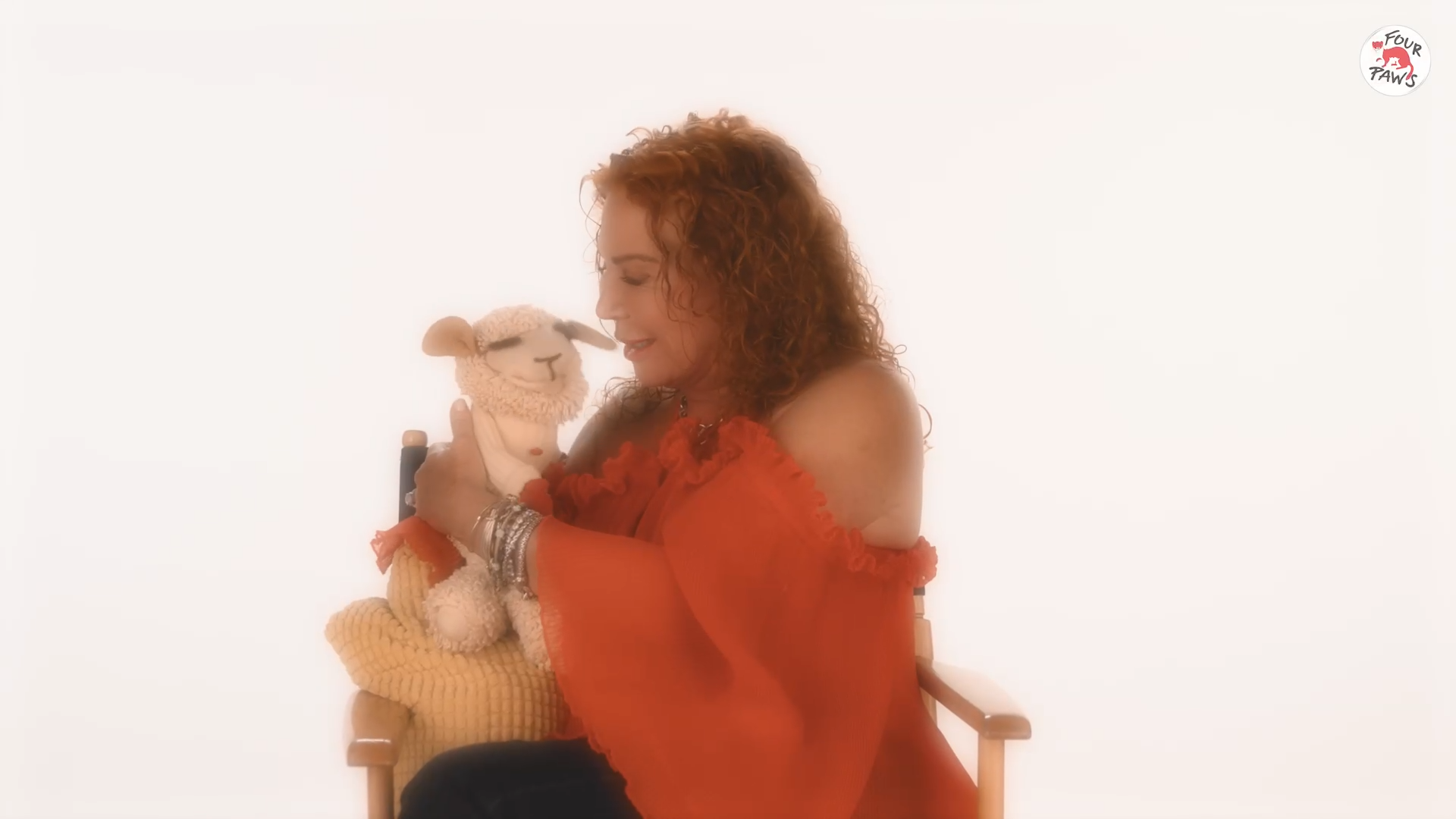 Mallory Lewis & Lamb Chop 