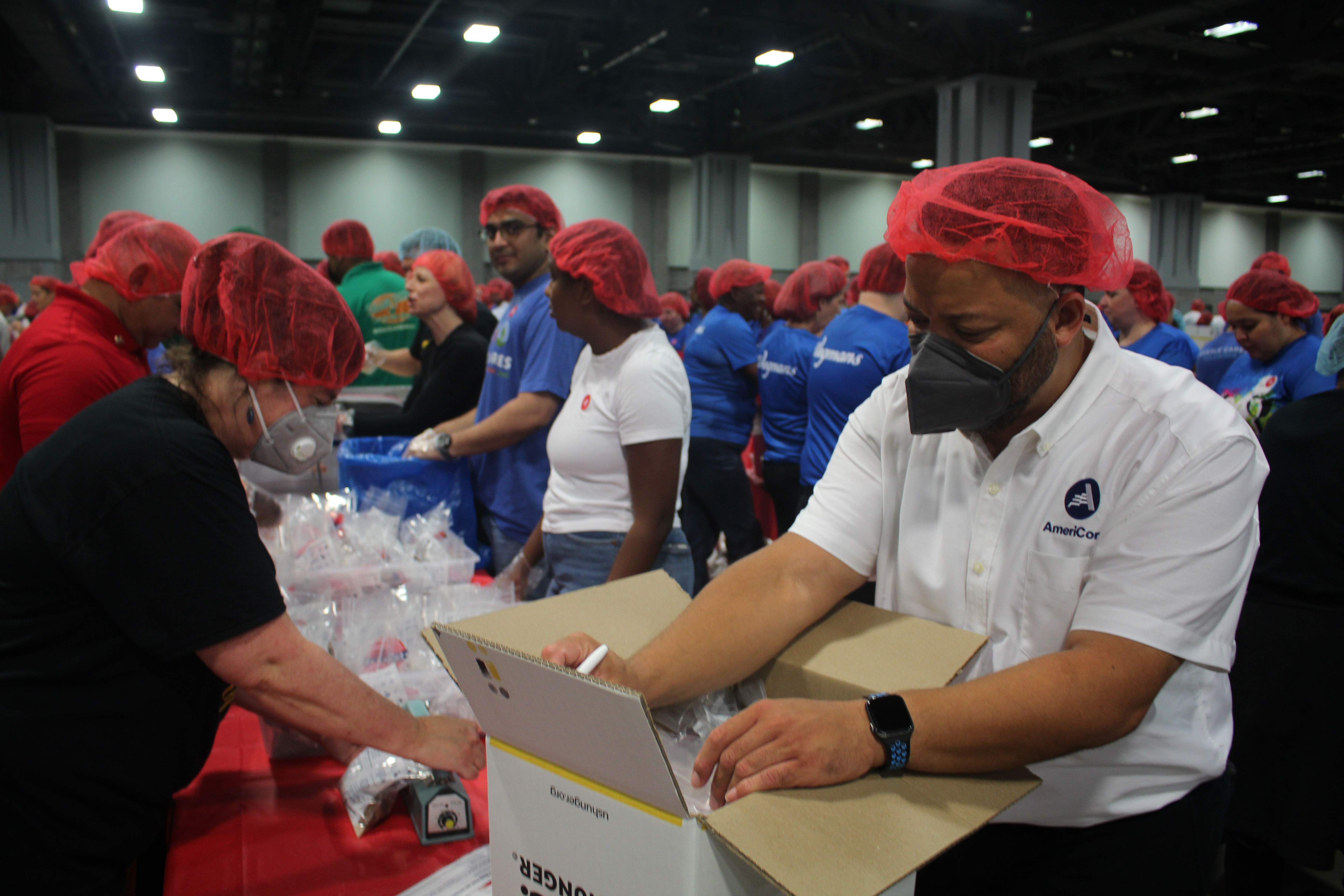 AmeriCorps CEO volunteer on 9/11 Day of Service