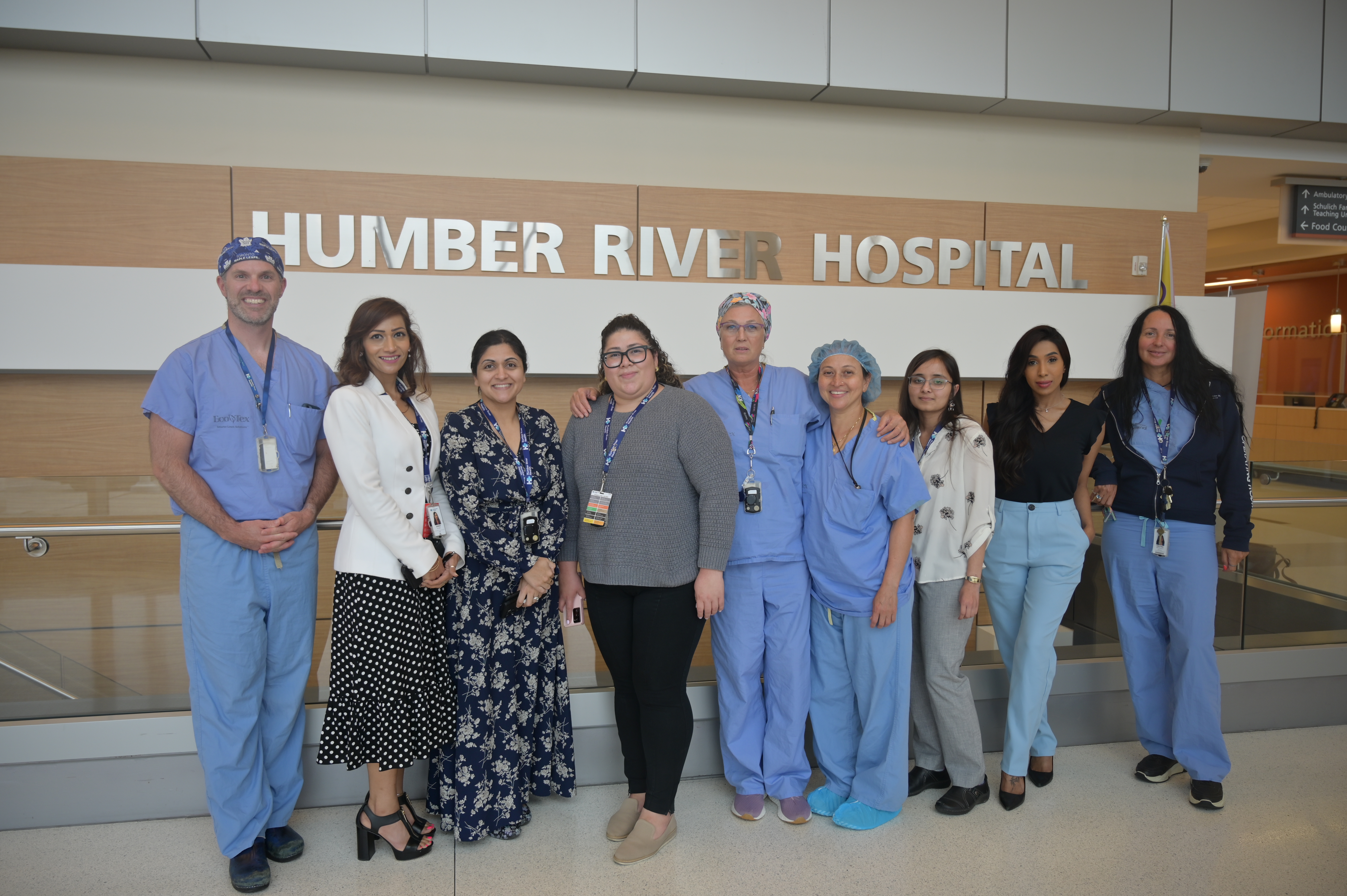 Staff and Physicians at Humber River Health