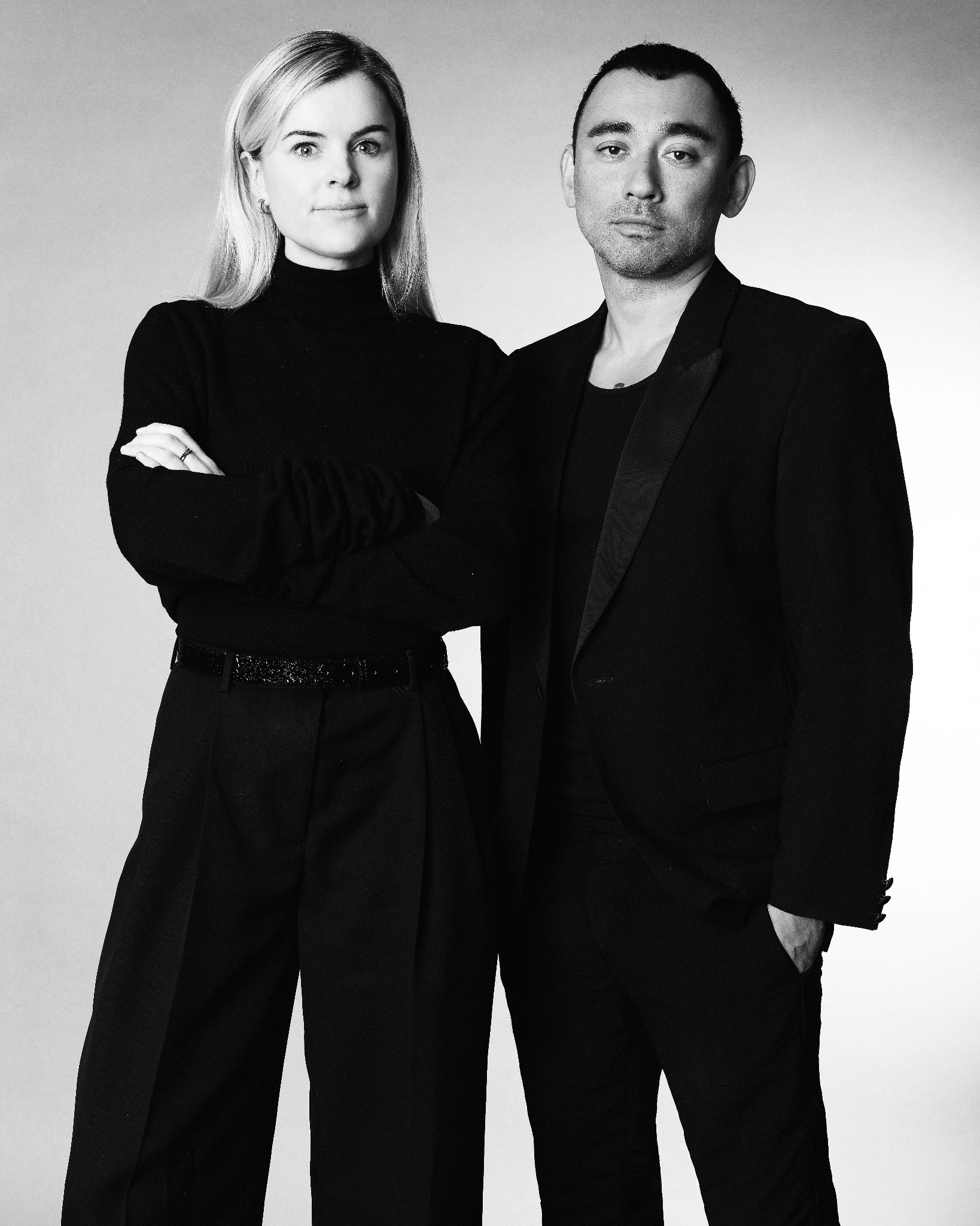 Alice Delahunt and Nicola Formichetti