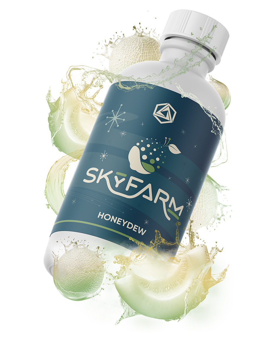 This space age Honeydew has a neon sweetness that simply hasn’t been possible until now. Take your craft beverages from analog to digital with the out-of-this-world juiciness of ripe melon and iridescent florals.