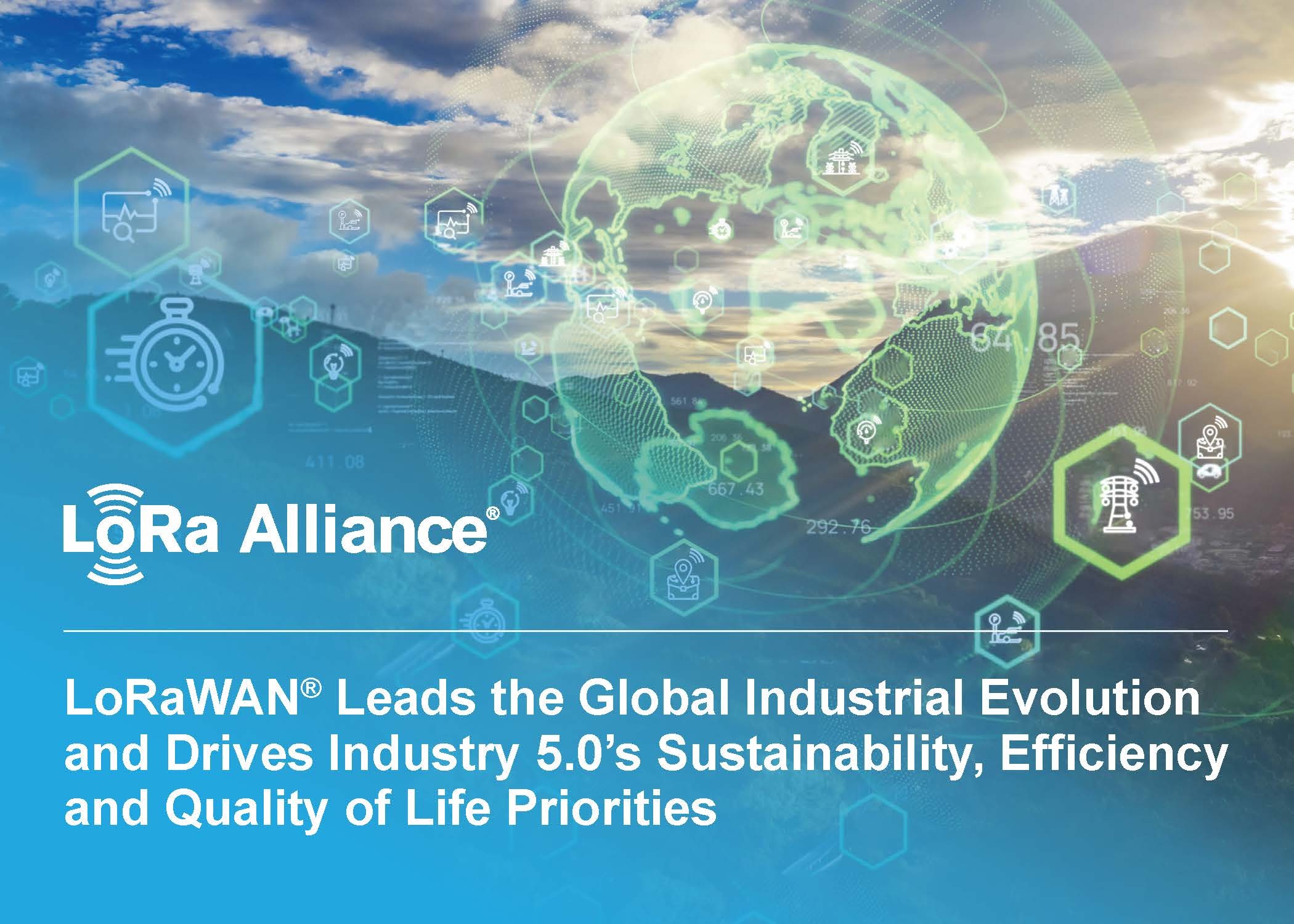 LoRaWAN® drives Industry 5.0's sustainability, efficiency, and quality of life priorities globally.
