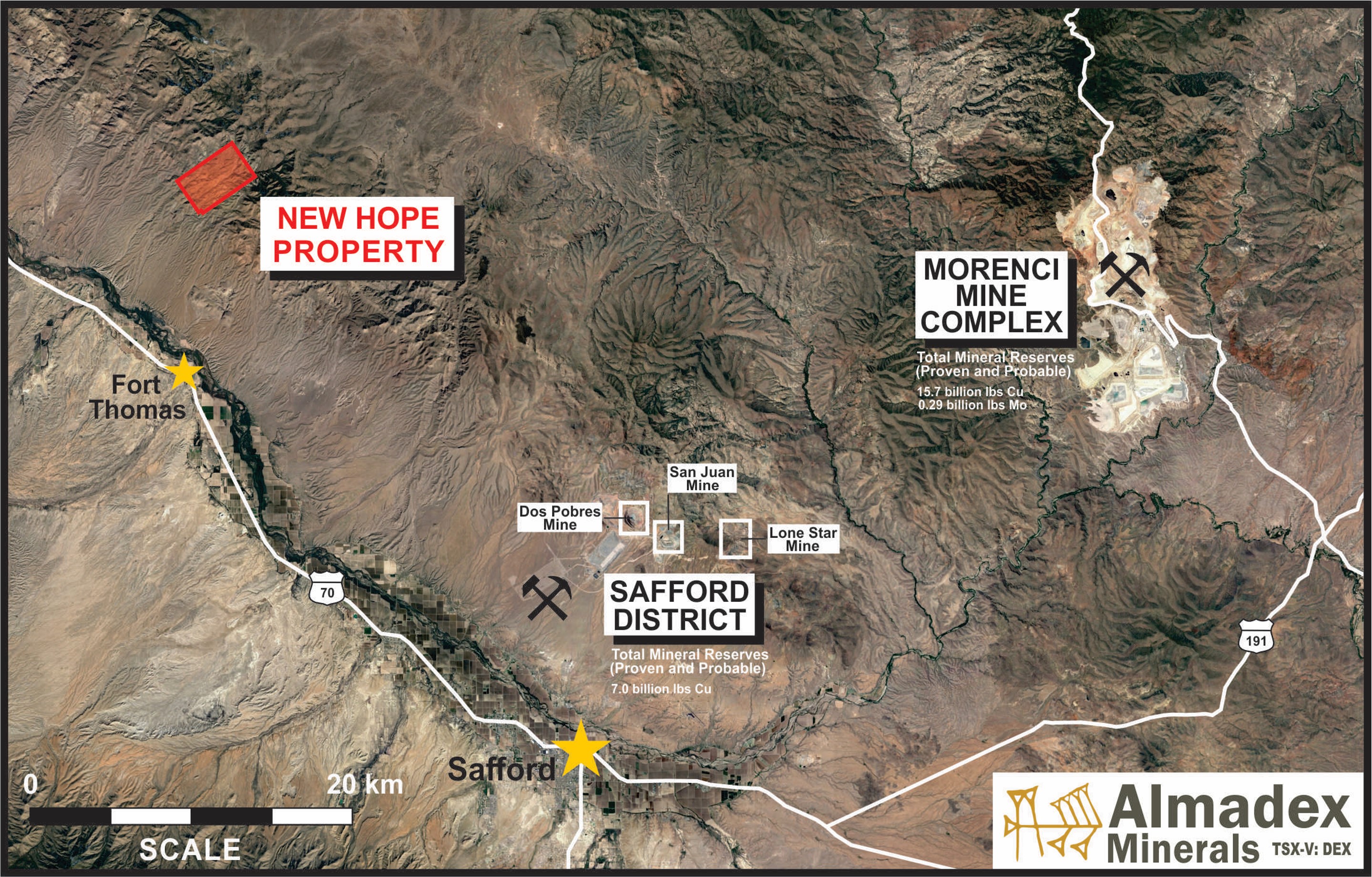 New Hope Location Map