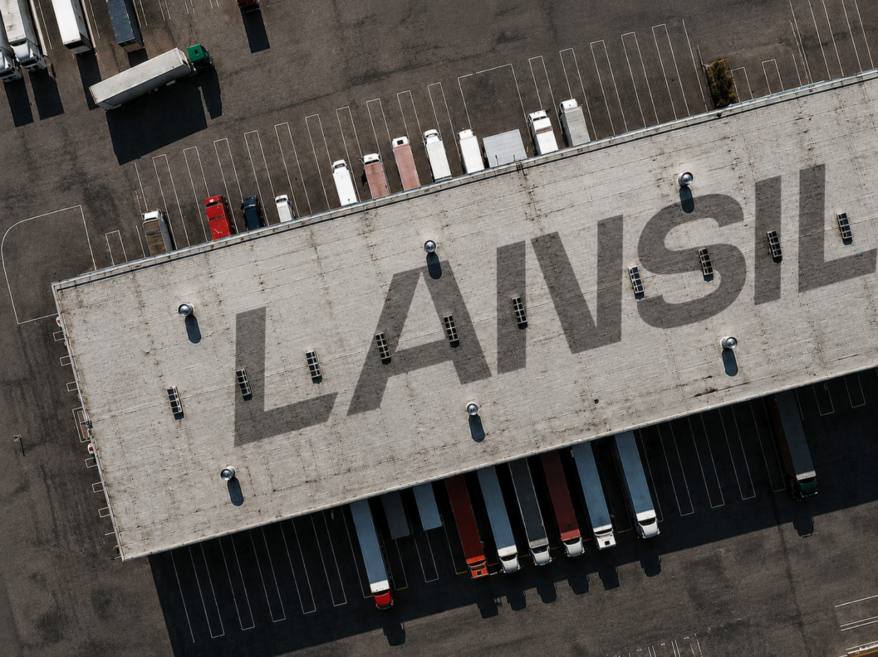 Exterior view of Lansil Global  fulfillment warehouse