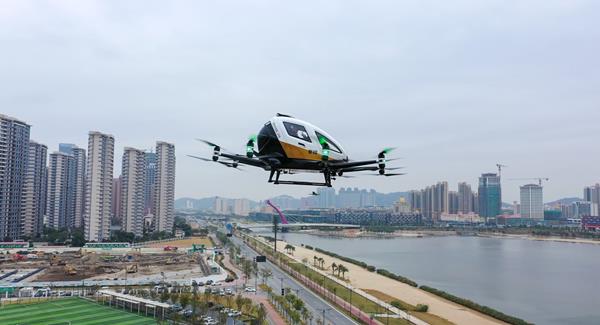 EHang to Provide UAM Services in Hengqin New Area in Zhuhai, China