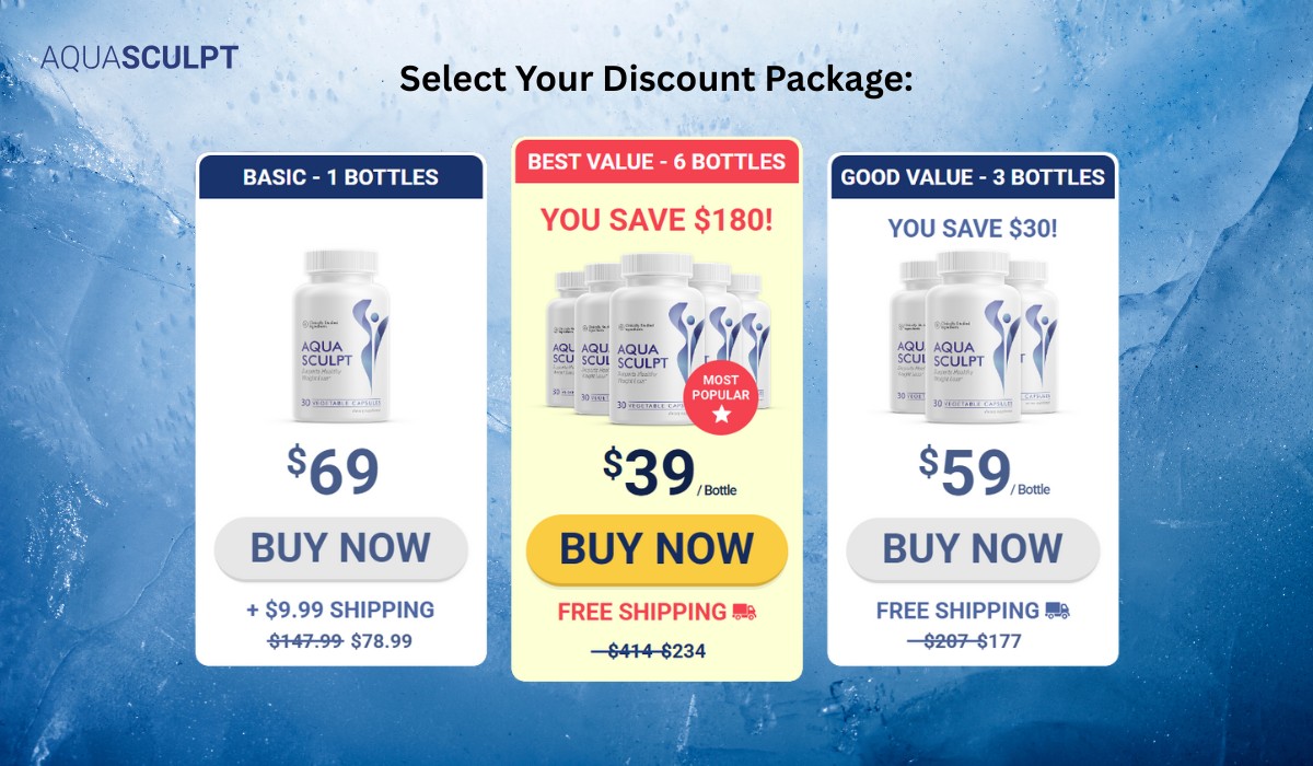 Aqua Sculpt Pricing
