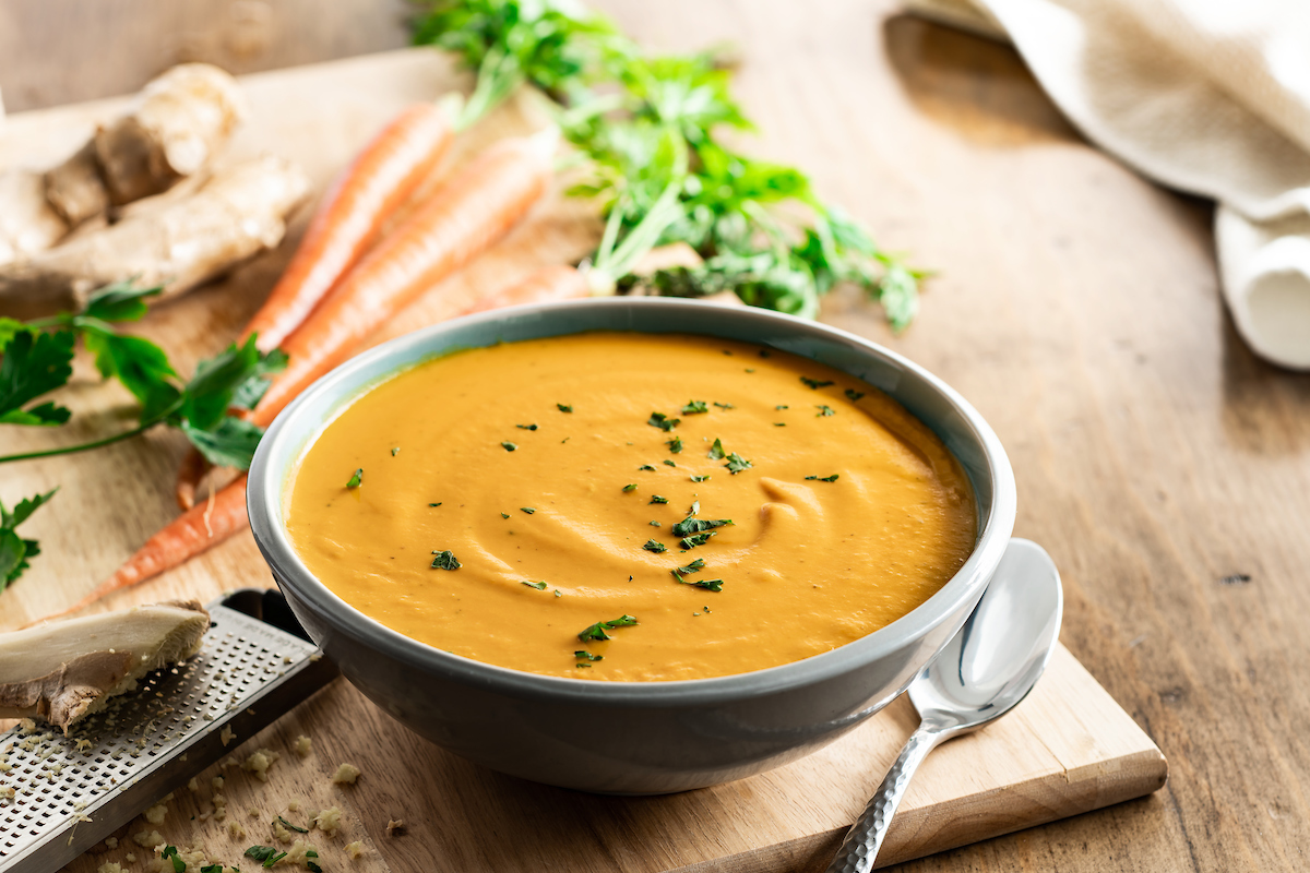 Butternut Squash and Sweet Potato Soup