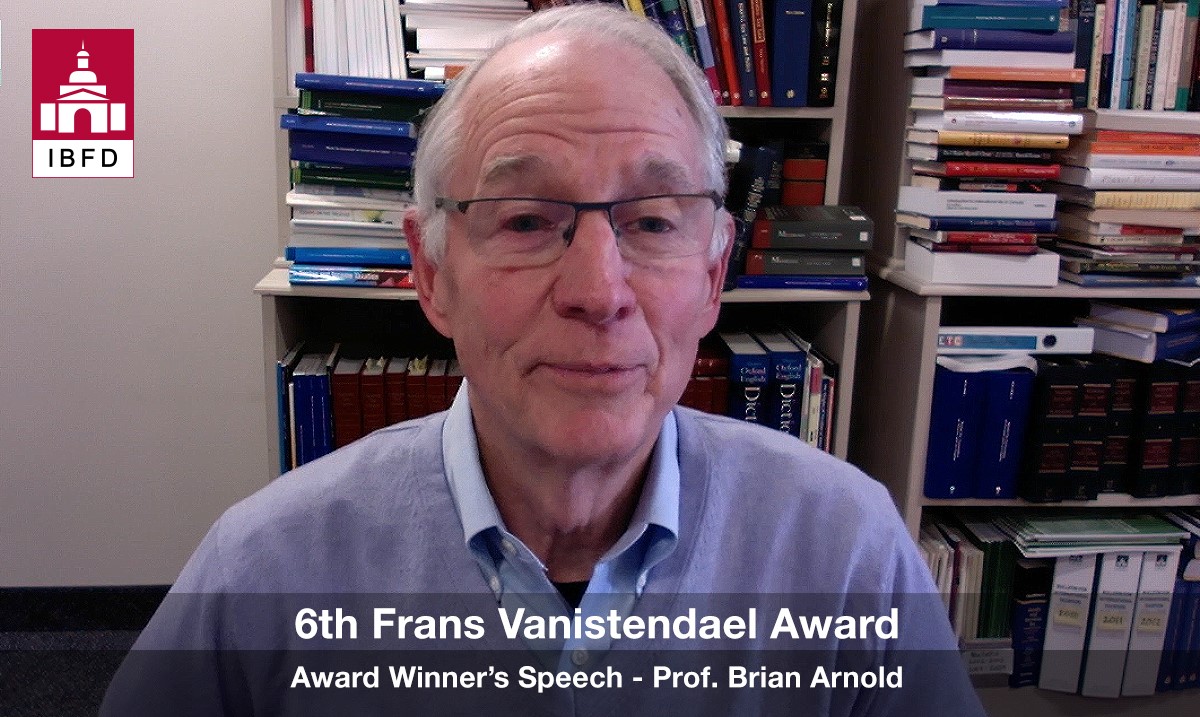 6th Frans Vanistendael Award