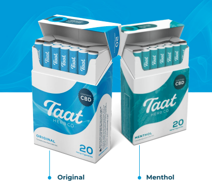 Taat Herb Co. Hemp Cigarettes