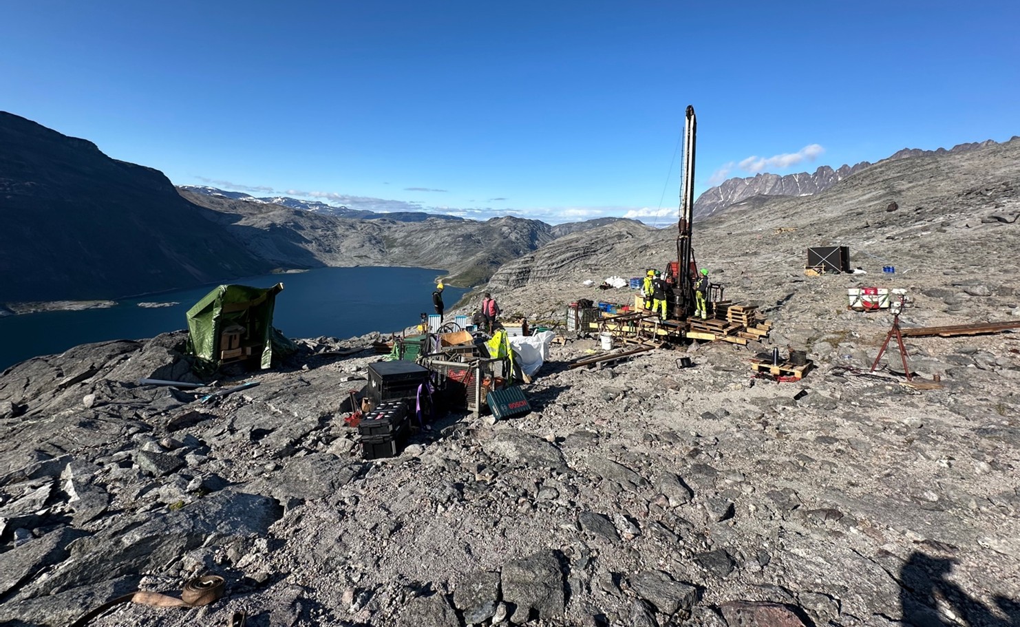 Diamond Drill Hole DDH25-02, July 2025