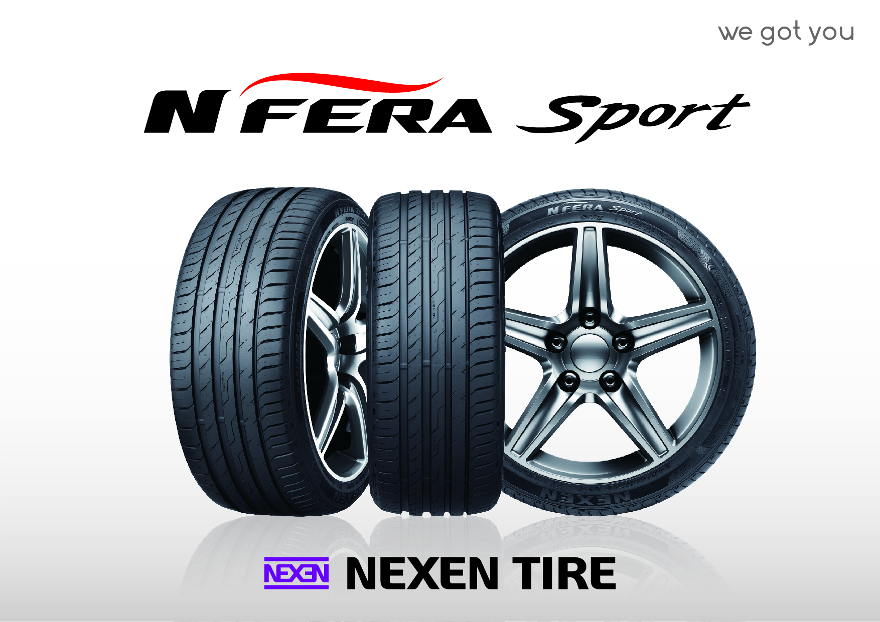 Nexen Tire N'FERA SPORT Golf and Leon approved by VW and Leon