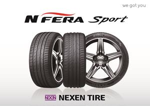 Nexen Tire N'FERA SPORT Golf and Leon approved by VW and Leon