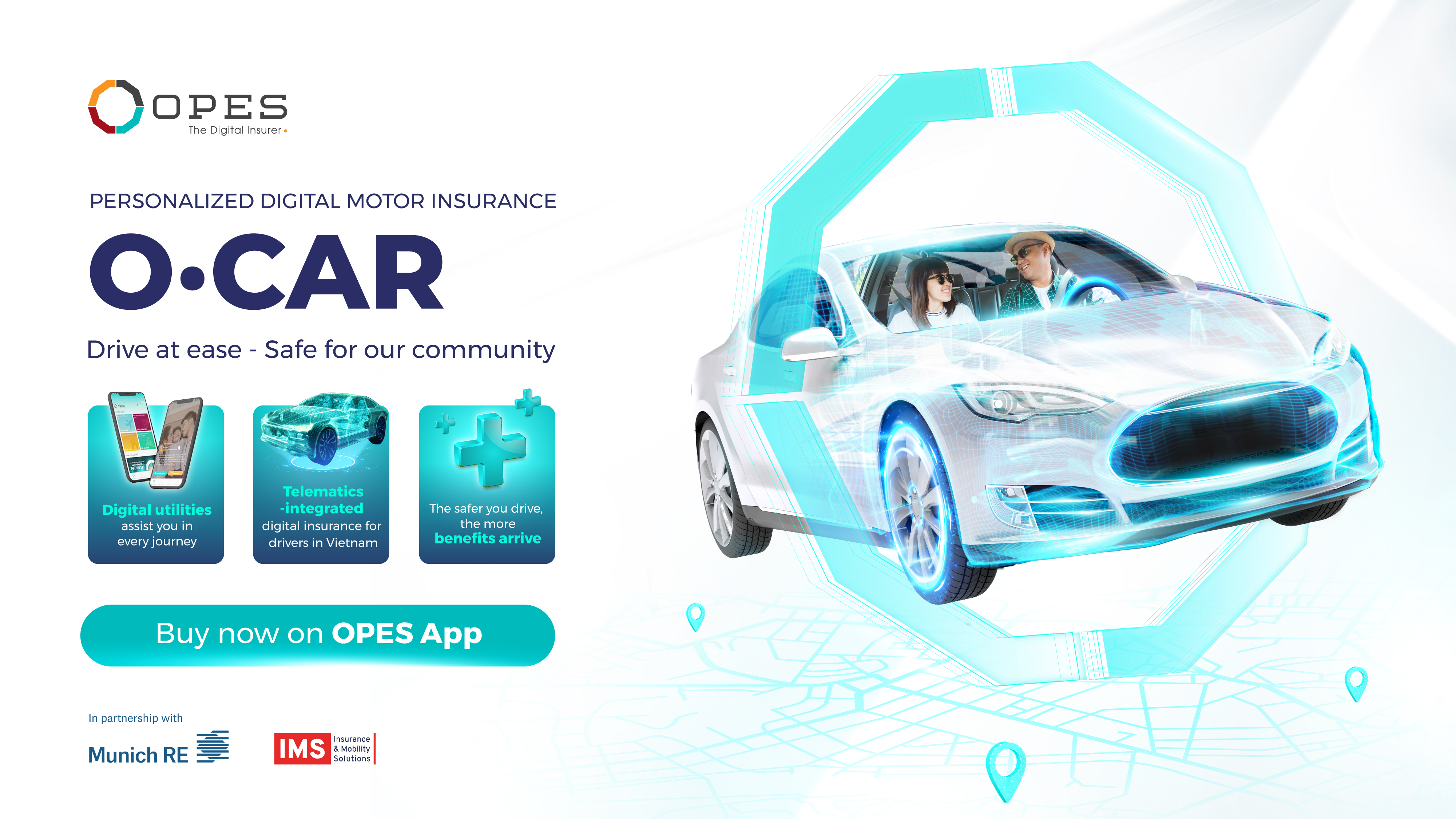 OPES Insurance partners with IMS for Mobile Telematics Insurance in Vietnam thumbnail