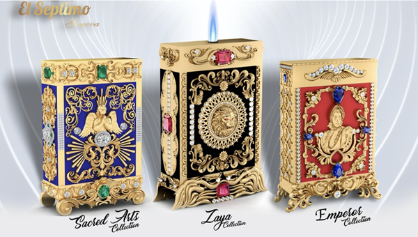der ovre sidde butik EL SEPTIMO UNVEILED THE WORLD'S MOST LUXURIOUS LIGHTERS
