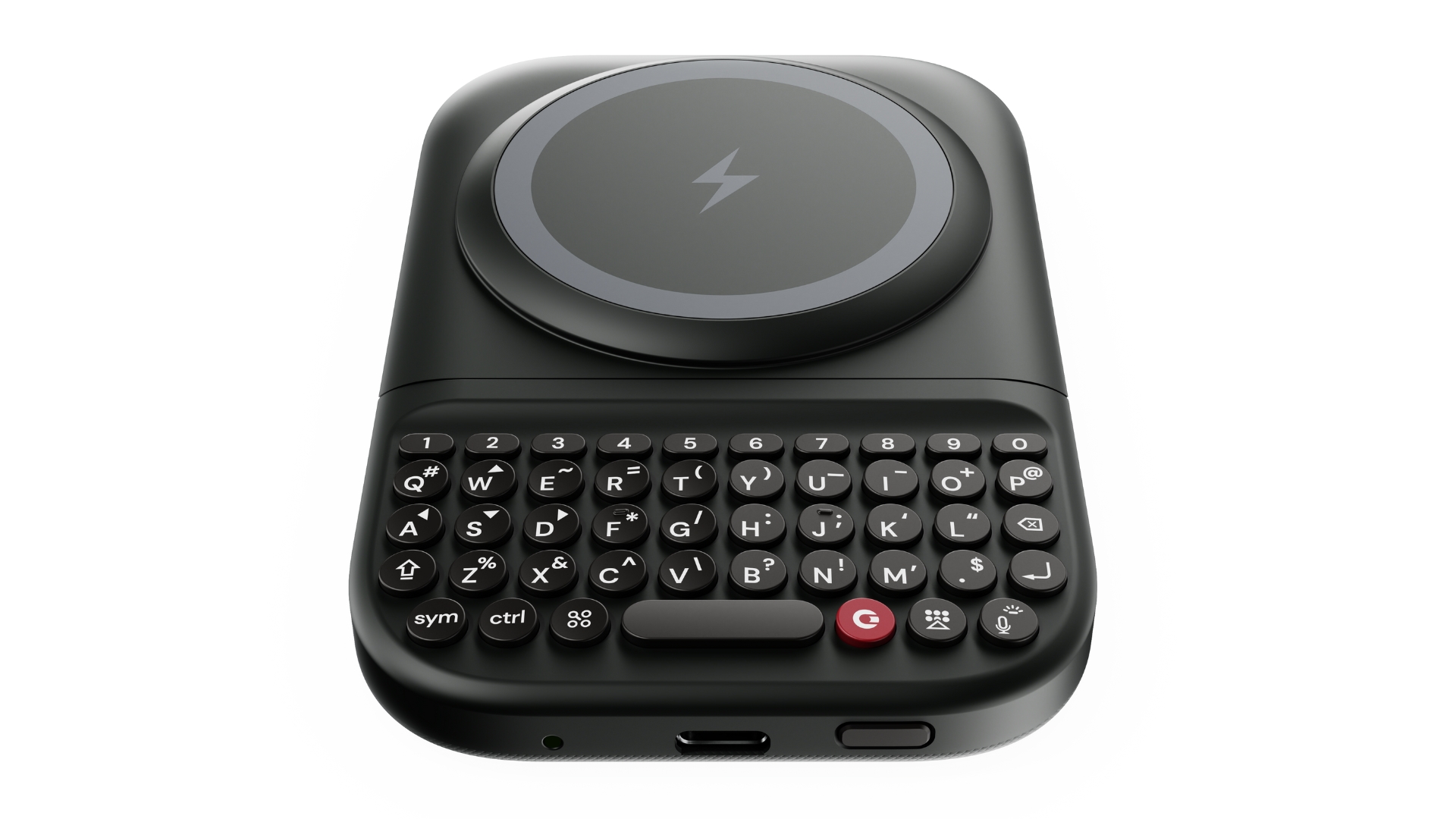 Ergonomically contoured keys